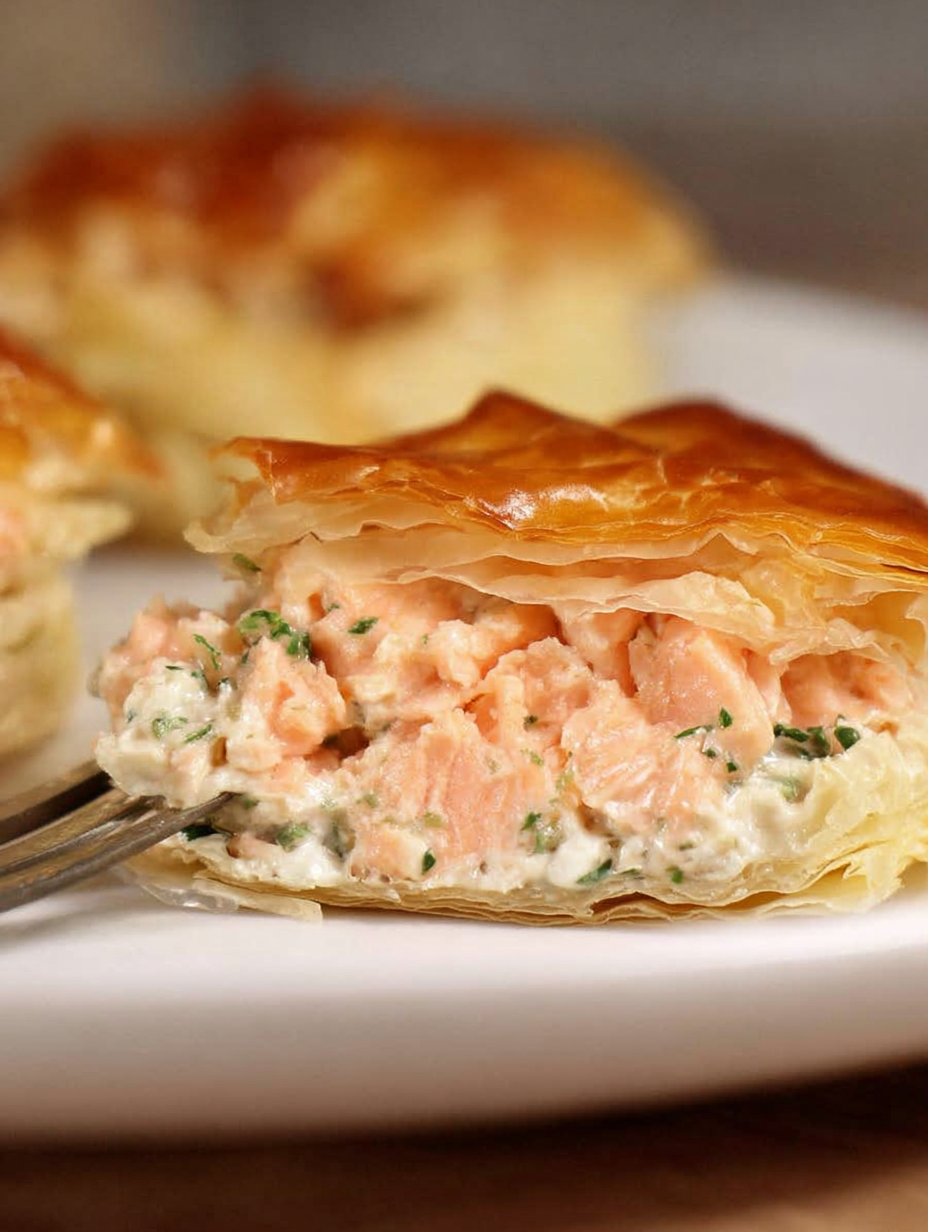 Jamie Oliver Lachs-Filoteigpastete image 2